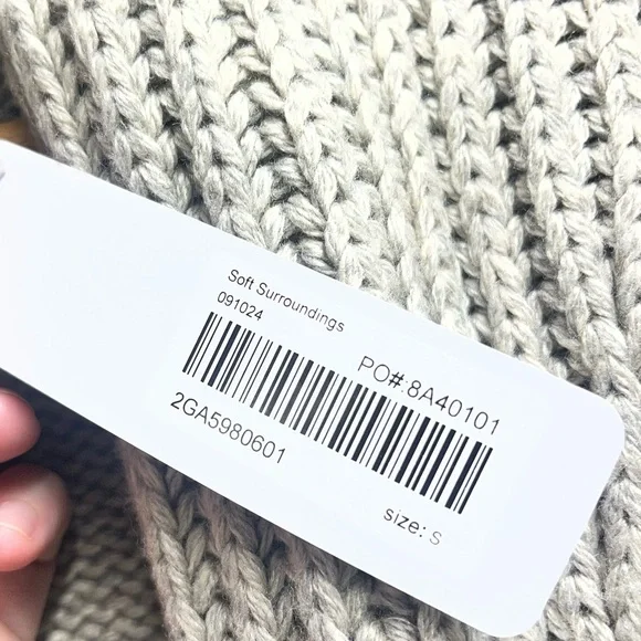 NEW Soft Surroundings Shawl Collar Cardigan size small wool cashmere blend women - Picture 4 of 9